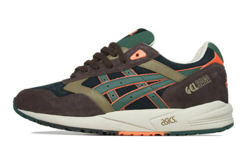 Asics Gel Saga ‘Brown/Dark Green-Orange’