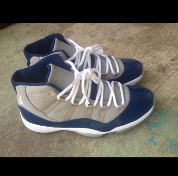 Georgetown Air Jordan XI by Noldo Customs