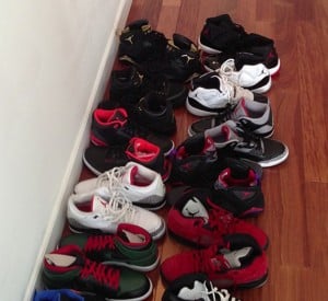 Black Nike Shoes W Leopard Print Size 6.5 In Men Jordans Retro 10