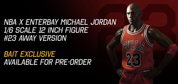 Michael Jordan Enterbay Figurine #23 Away Pre Order @ BAIT