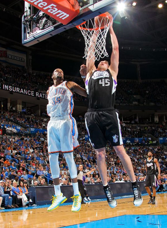Nike KD V Elite PE White Blue Yellow