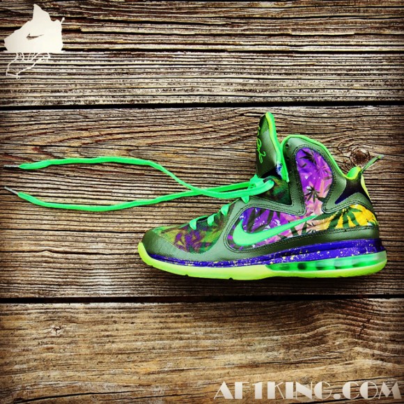 Nike LeBron 9 420 Customs by GourmetKickz