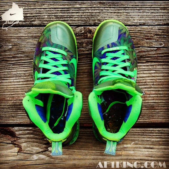 Nike LeBron 9 '420' Customs by GourmetKickz- SneakerFiles