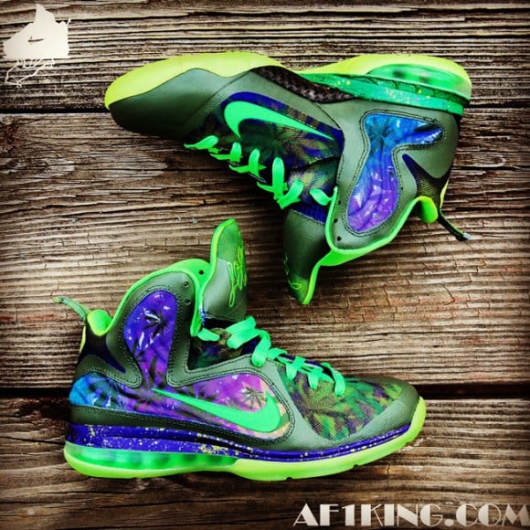 Nike LeBron 9 420 Customs by GourmetKickz