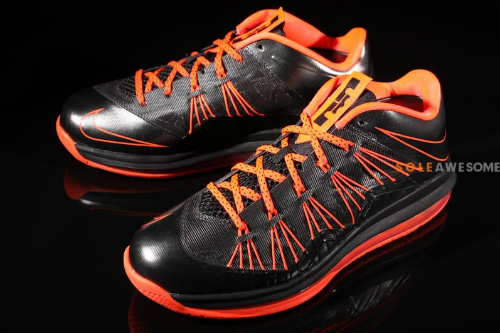 lebron x orange