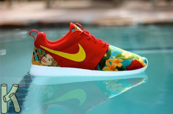 Nike Roshe Run Island Girl Customs