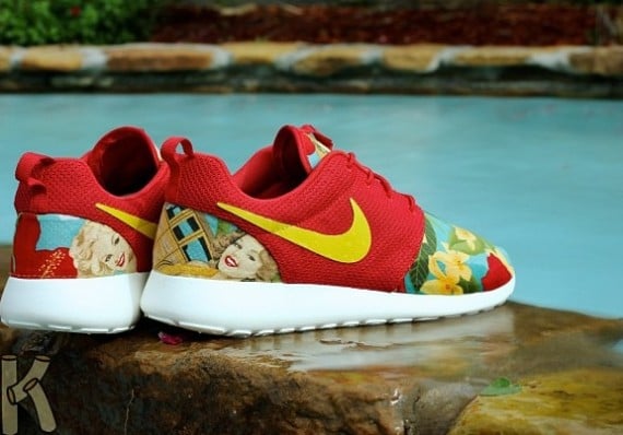 Nike Roshe Run Island Girl Customs
