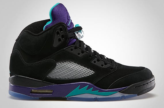 Release Update: ‘Black Grape’ Air Jordan V