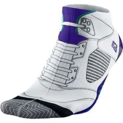 Air Jordan Retro V (5) “Grapes” Sublimated Bootie (Socks)