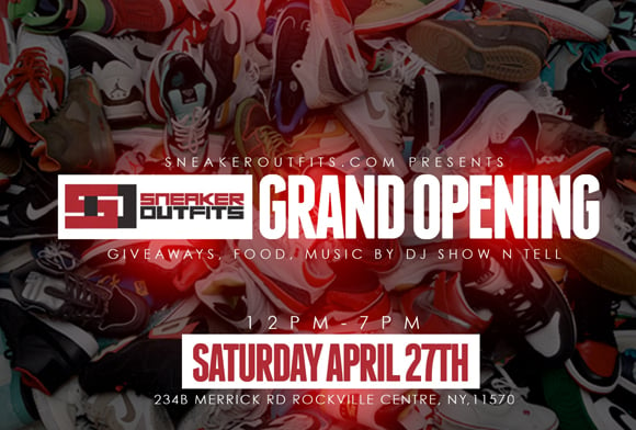 SneakerOutfits Store Grand Opening