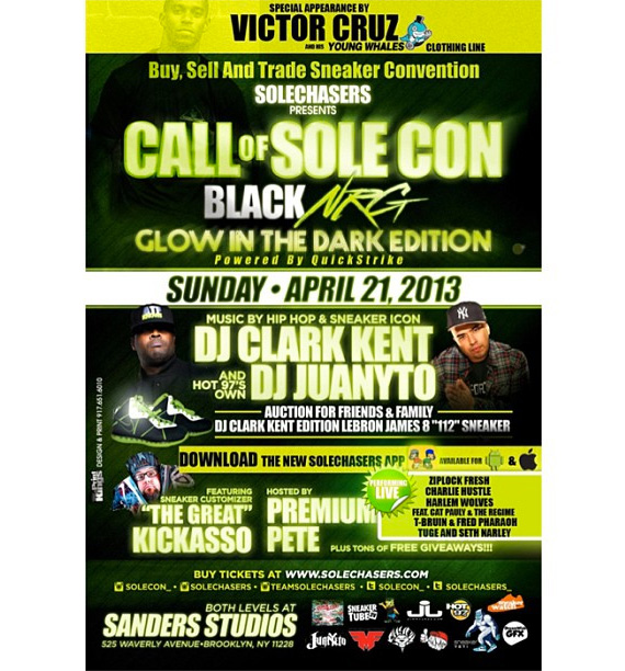 Todays Sneaker Event Call of Sole Con NYC