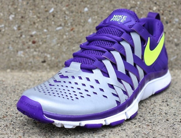 Nike Free Trainer 50 NRG Court Purple Volt w Reflective Silver 2