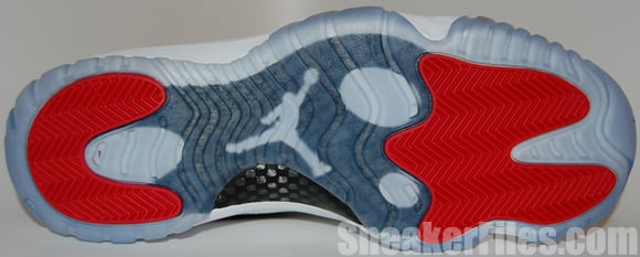 Air Jordan 11 (XI) Low White Black Red Epic Look