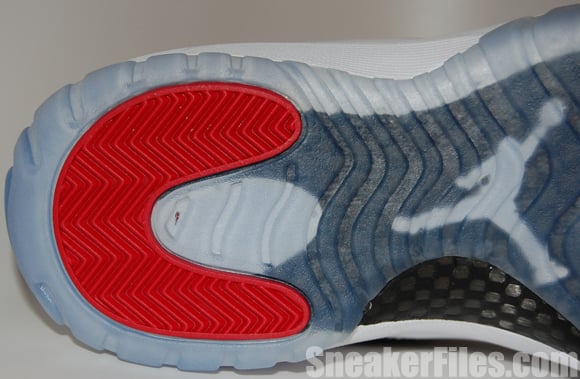 Air Jordan 11 (XI) Low White Black Red Epic Look