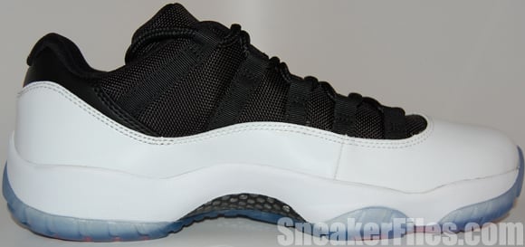 Air Jordan 11 (XI) Low White Black Red Epic Look