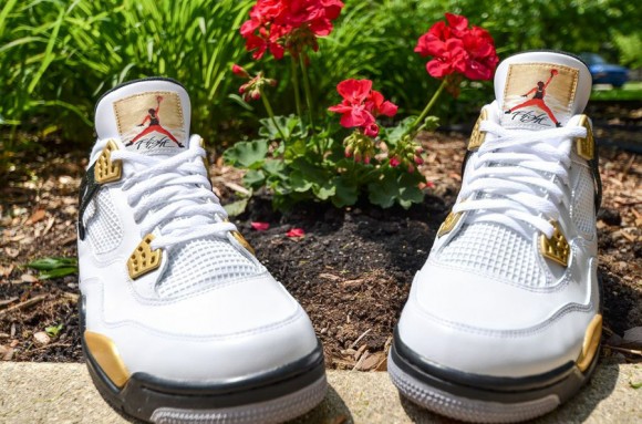 Air Jordan IV Gold Digger Customs by DMC Kicks