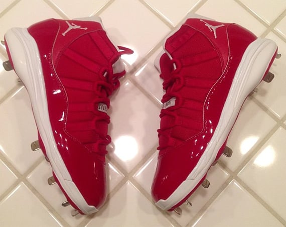 Air Jordan XI Jimmy Rollins PE Cleats