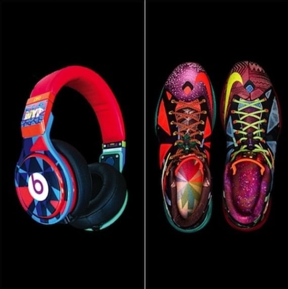 Beats by Dre Nike LeBron X MVP Headphones 
