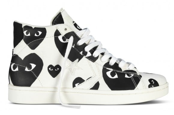 Comme des Garçons PLAY x Converse Pro Leather Collection