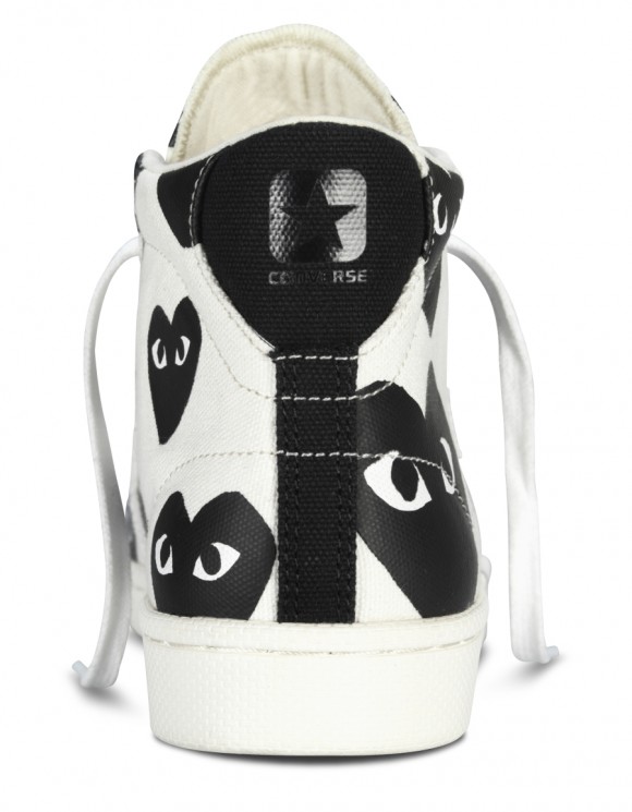 comme des garçons play for converse pro leather 2013 collection