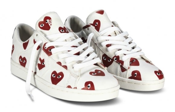 Comme des Garçons PLAY x Converse Pro Leather Collection