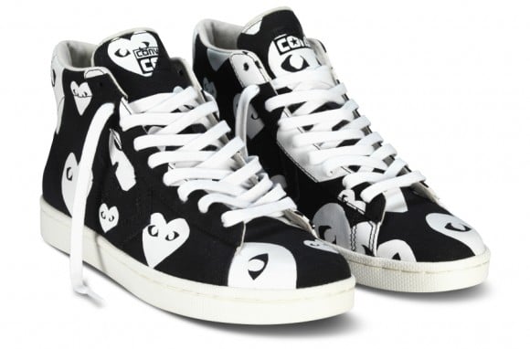 Comme des Garçons PLAY x Converse Pro Leather Collection