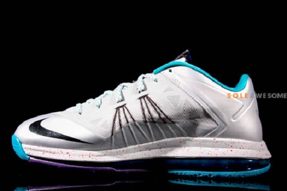 Detailed Look Nike LeBron X Low Summit Lake Hornets