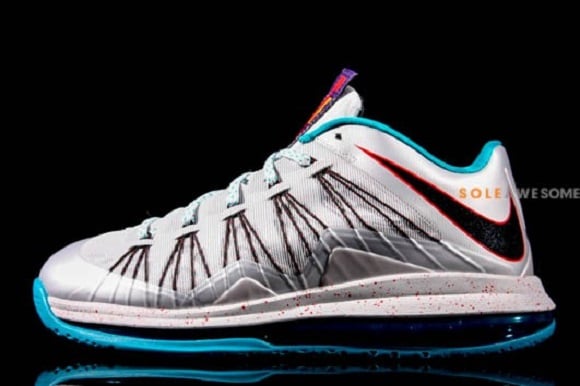 Detailed Look Nike LeBron X Low Summit Lake Hornets