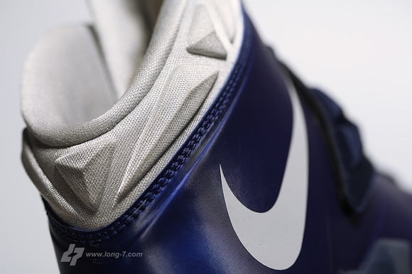 Detailed Look Nike Lebron Zoom Soldier VII Deep Royal Pure Platinum Navy Sample