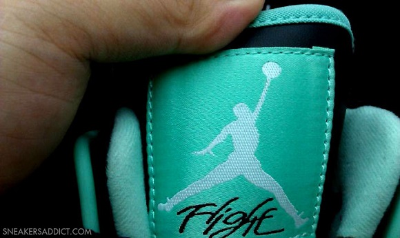 First Look Air Jordan I 1 89 Green Glow