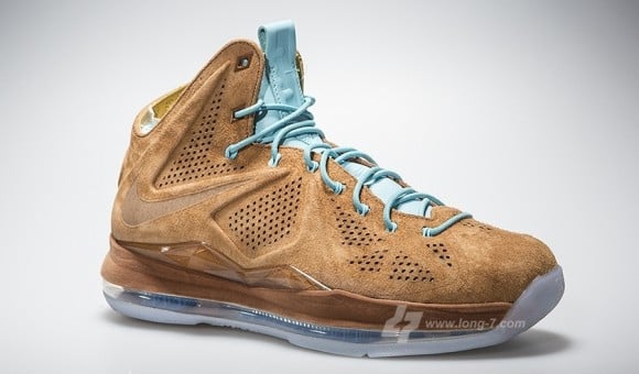 Image Update Brown Suede Nike LeBron X EXT