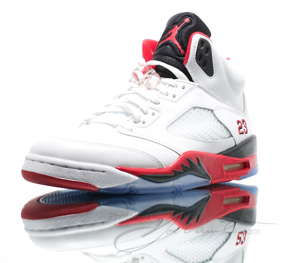 Image Update Fire Red Air Jordan V 2013 Retro