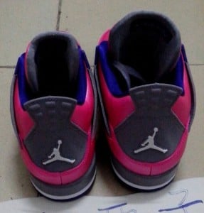 jordan 4 pink and purple