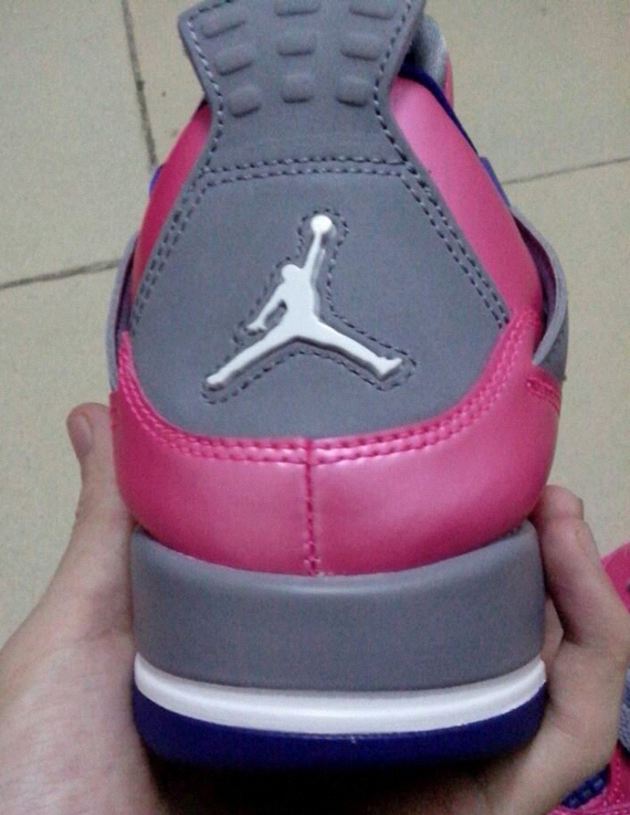 Image Update Pink Purple Air Jordan IV GS