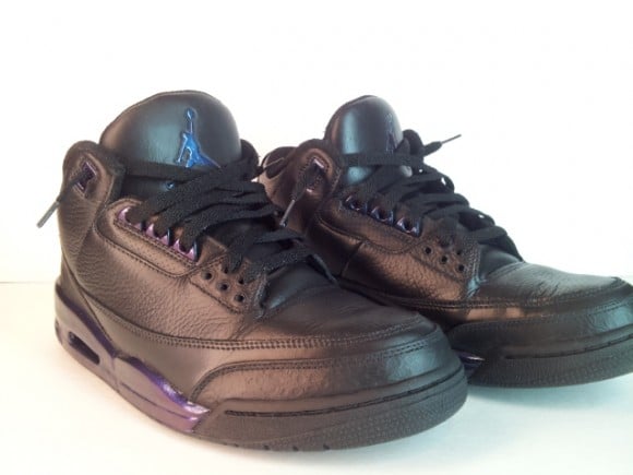 Invisibility Cloak Air Jordan III Customs by Overdose of Opulence Customs