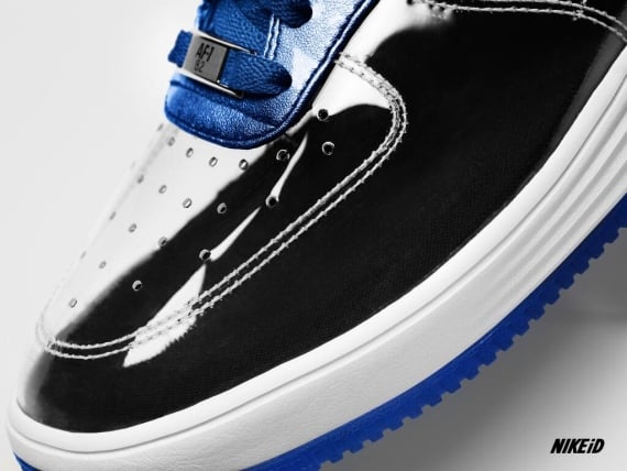 June 2013 Teaser Nike Air Force 1 iD Clear Patent  