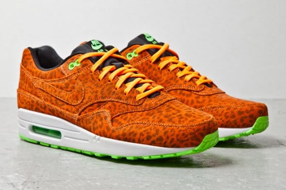  Nike Air Max 1 FB Orange Leopard