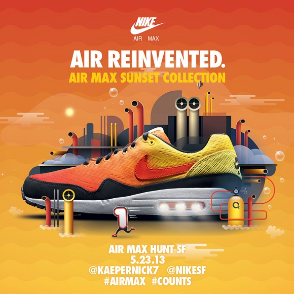 Nike Air Max Sunset Pack Hunt In NY And San Francisco