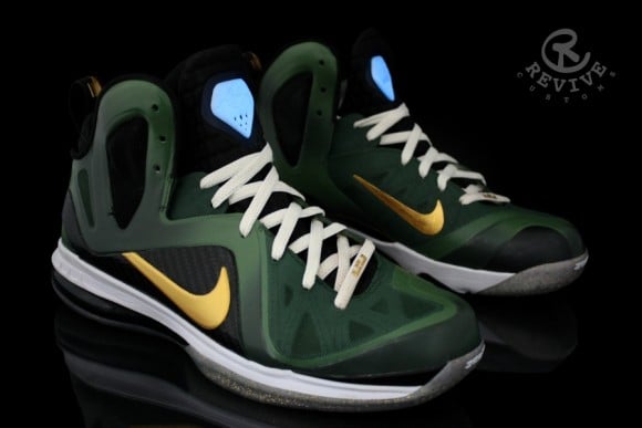 Nike LeBron 9 Elite Master Chief by Revive Customs