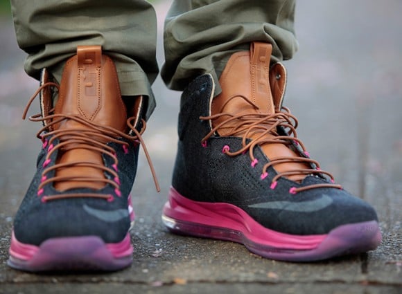 Nike LeBron X EXT “Denim” On-Feet Images