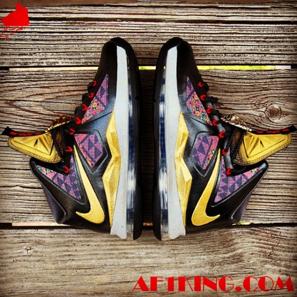 Nike LeBron X “Invictus” Custom by Chef of GourmetKickz