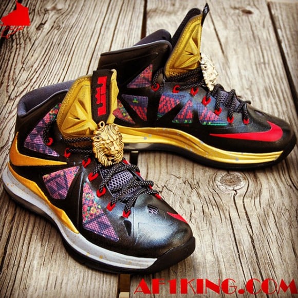 Nike LeBron X Invictus Custom by Chef of GourmetKickz