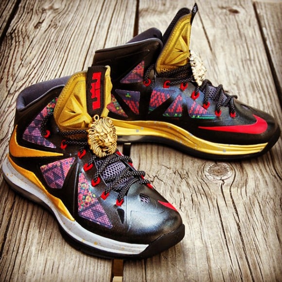 Nike LeBron X Invictus Custom by Chef of GourmetKickz