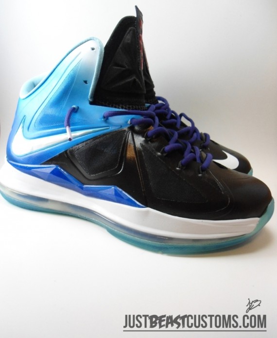 Nike LeBron X Playstation Customs by Just Beast