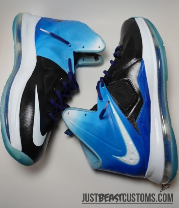 Nike LeBron X Playstation Customs by Just Beast