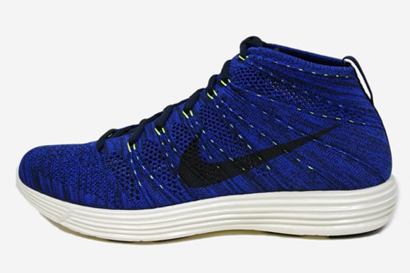 Nike Lunar Flyknit Chukka ‘Dark Obsidian/Dark Obsidian-Game Royal-Sail’ | Release Date + Info