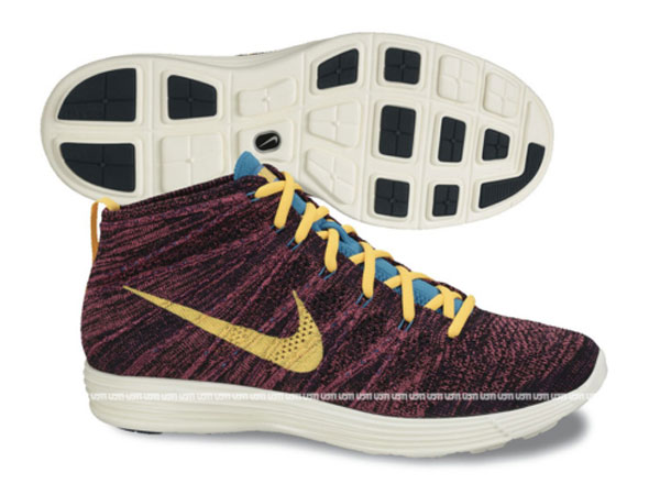 Nike Lunar Flyknit Chukka ‘Purple/Yellow-Blue’