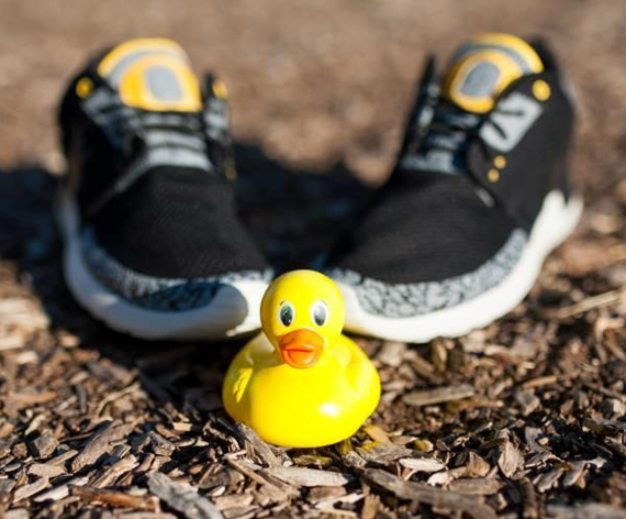 Nike Roshe Run Oregon Ducks Pit Crew by JP Custom Kicks