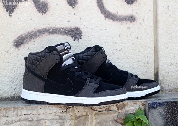 sb dunk leather trainers