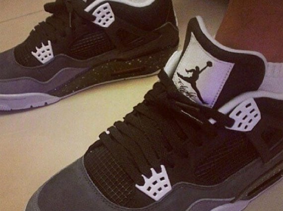 On-Foot Images: “Grey Cement” Air Jordan IV (4)